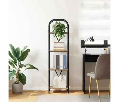 Grāmatu Plaukts Amatnieku Ozola 40 X 30 X 146 Cm Vidaxl