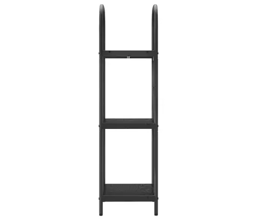 Grāmatu Plaukts Melns Ozols 40 X 30 X 109 Cm Inženierijas Koks Vidaxl