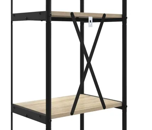 Knygų Lentyna Sonoma Ąžuolas 40 X 30 X 109 Cm Apdirbta Mediena