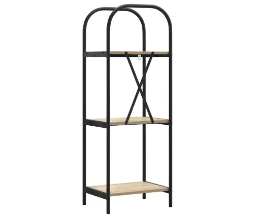 Knygų Lentyna Sonoma Ąžuolas 40 X 30 X 109 Cm Apdirbta Mediena