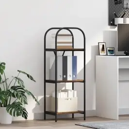 Grāmatu Plaukts Dūmakaina Ozolkoka 40 X 30 X 109 Cm Vidaxl