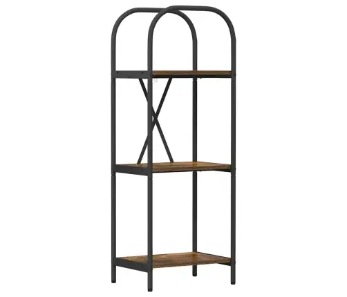 Grāmatu Plaukts Dūmakaina Ozolkoka 40 X 30 X 109 Cm Vidaxl