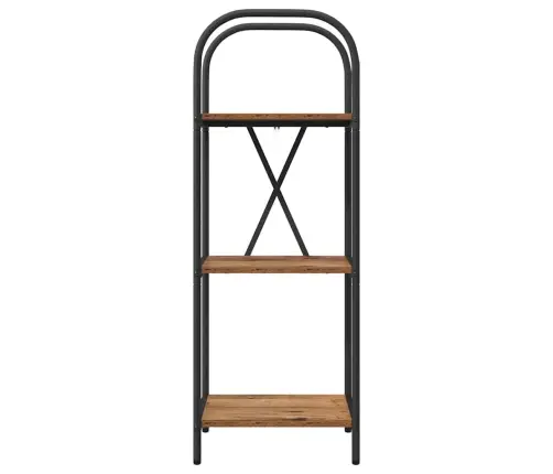 Grāmatu Plaukts Vecs Koks 40 X 30 X 109 Cm Inženierijas Koks Vidaxl