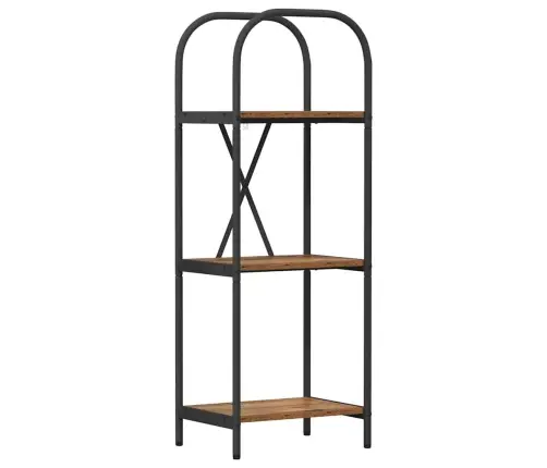 Grāmatu Plaukts Vecs Koks 40 X 30 X 109 Cm Inženierijas Koks Vidaxl