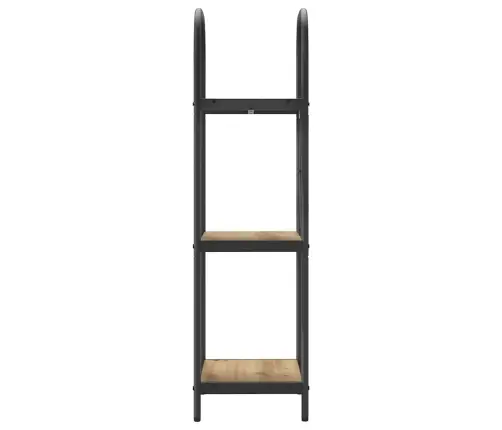 Knygų Lentyna Artisano Ąžuolo 40 X 30 X 109 Cm Apdirbta Mediena