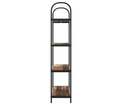 Grāmatu Plaukts Vecs Koks 80 X 30 X 146 Cm Inženierijas Koks Vidaxl