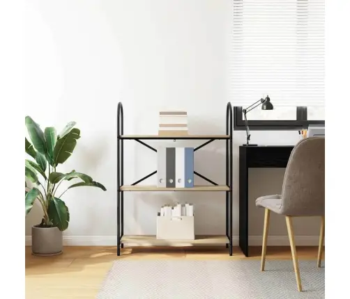 Raamatukapp Sonoma Tamm 80 X 30 X 109 Cm Tehispuit