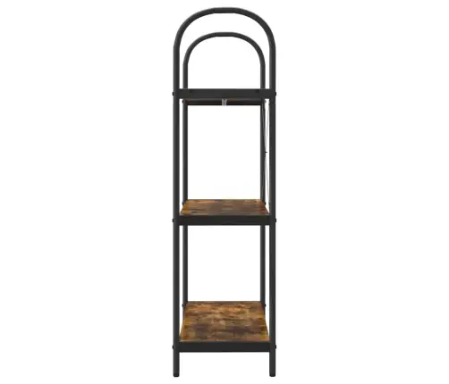 Grāmatu Plaukts Dūmakaina Ozolkoka 80 X 30 X 109 Cm Vidaxl