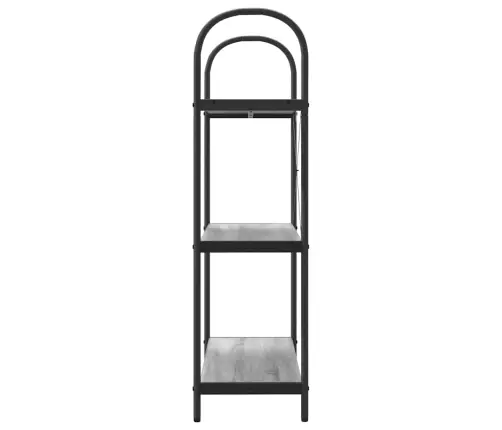 Grāmatu Plaukts Pelēka Sonomas Ozola 80 X 30 X 109 Cm Vidaxl