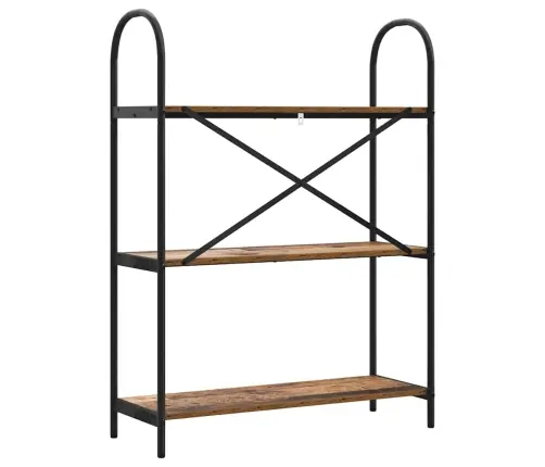 Knygų Lentyna Sena Mediena 80 X 30 X 109 Cm Apdirbta Mediena