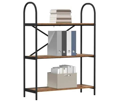 Knygų Lentyna Sena Mediena 80 X 30 X 109 Cm Apdirbta Mediena