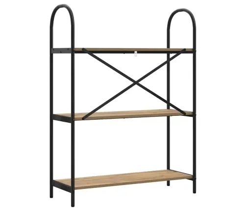 Grāmatu Plaukts Amatnieku Ozola 80 X 30 X 109 Cm Vidaxl