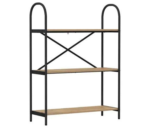 Grāmatu Plaukts Amatnieku Ozola 80 X 30 X 109 Cm Vidaxl