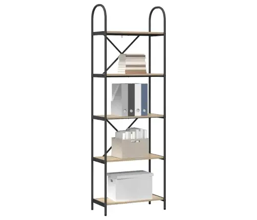 Grāmatu Plaukts Sonomas Ozola 60 X 30 X 183 Cm Vidaxl