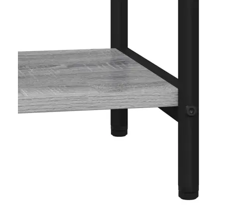 Grāmatu Plaukts Pelēka Sonomas Ozola 60 X 30 X 183 Cm Vidaxl
