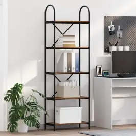 Raamatukapp Vana Puit 60 X 30 X 183 Cm Tehispuit