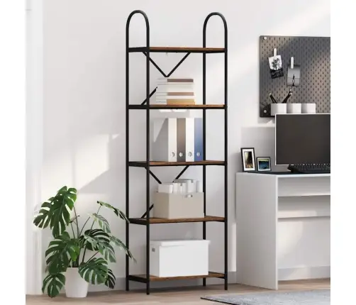 Raamatukapp Vana Puit 60 X 30 X 183 Cm Tehispuit