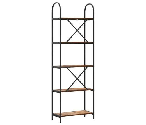 Raamatukapp Vana Puit 60 X 30 X 183 Cm Tehispuit