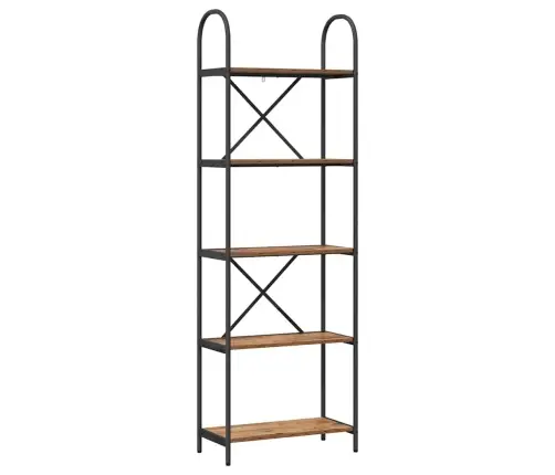 Raamatukapp Vana Puit 60 X 30 X 183 Cm Tehispuit