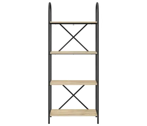 Raamatukapp Sonoma Tamm 60 X 30 X 146 Cm Tehispuit