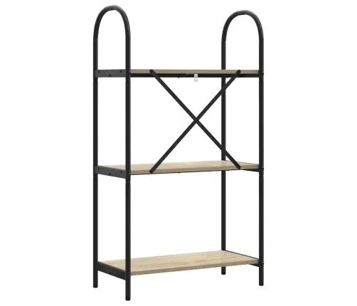 Grāmatu Plaukts Sonomas Ozola 60 X 30 X 109 Cm Vidaxl