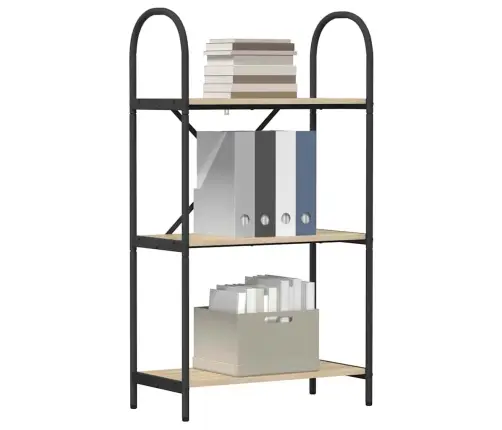 Raamatukapp Sonoma Tamm 60 X 30 X 109 Cm Tehispuit