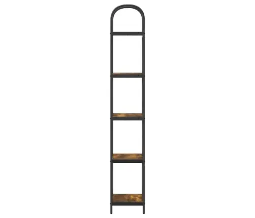 Grāmatu Plaukts Dūmakaina Ozolkoka 40 X 30 X 183 Cm Vidaxl