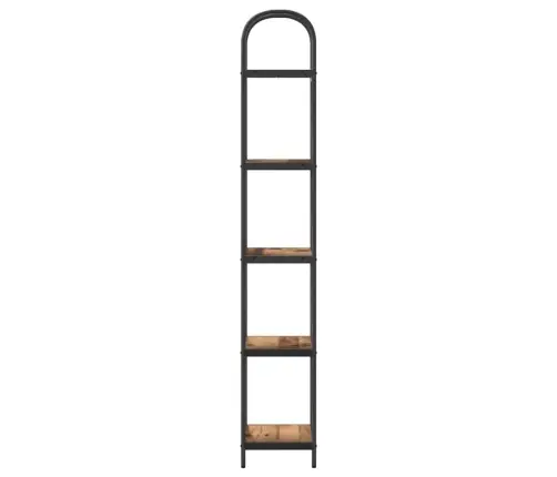 Grāmatu Plaukts Vecs Koks 40 X 30 X 183 Cm Inženierijas Koks Vidaxl