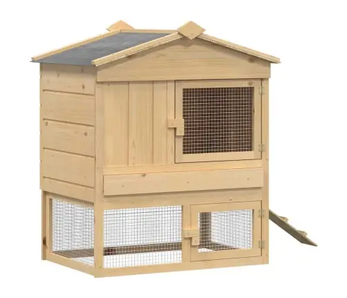 Vistu Būris Brūna 75 X 59 X 60 Cm Priedes Masīvkoks Vidaxl