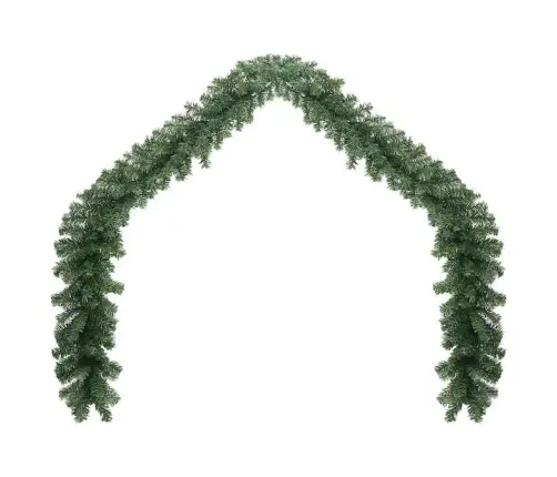 Ziemassvētku Virtene 2 Pcs Zaļa 40 M Pvc Vidaxl