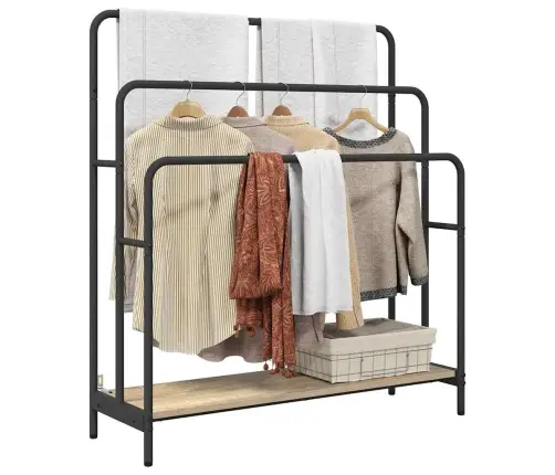 Drabužių Stalčius Su Lentyna Sonoma Ąžuolas 90 X 30 X 100.5 Cm