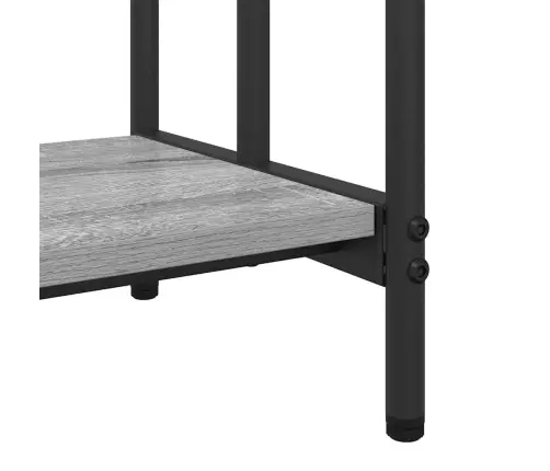 Auduma Statīvs Pelēka Sonomas Ozola 90 X 30 X 100.5 Cm Vidaxl