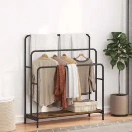 Drabužių Stalčius Su Lentyna Sena Mediena 90 X 30 X 100.5 Cm