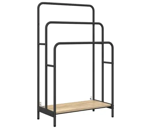 Auduma Statīvs Ar Plauktu Sonomas Ozola 60 X 30 X 100.5 Cm Vidaxl