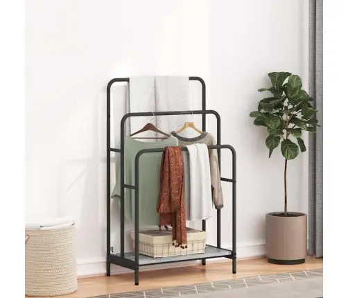 Auduma Statīvs Pelēka Sonomas Ozola 60 X 30 X 100.5 Cm Vidaxl