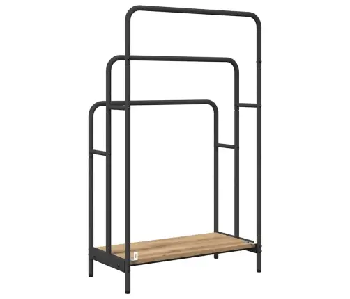 Riidepuu Riiuliga Käsitöötamm 60 X 30 X 100.5 Cm Tehispuit