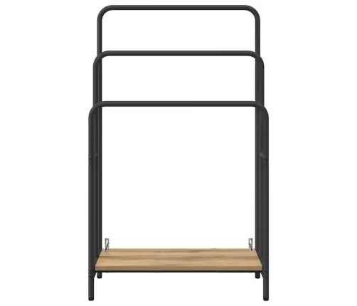 Riidepuu Riiuliga Käsitöötamm 60 X 30 X 100.5 Cm Tehispuit