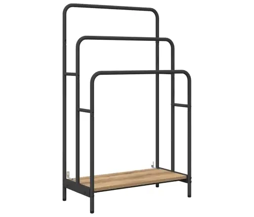 Riidepuu Riiuliga Käsitöötamm 60 X 30 X 100.5 Cm Tehispuit