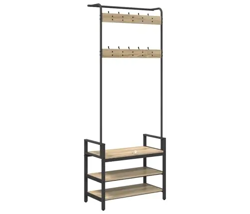 Paltas Kita Sonoma Ąžuolas 75 X 34 X 184 Cm Apdirbta Mediena