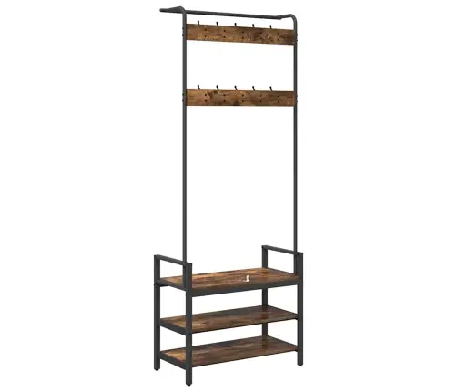 Paltas Kita Dūminio Ąžuolo 75 X 34 X 184 Cm Apdirbta Mediena