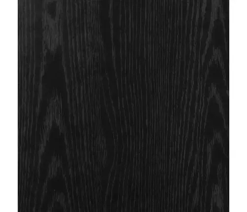 Raamatukapp Must Tamm 60 X 24 X 168 Cm Tehispuit
