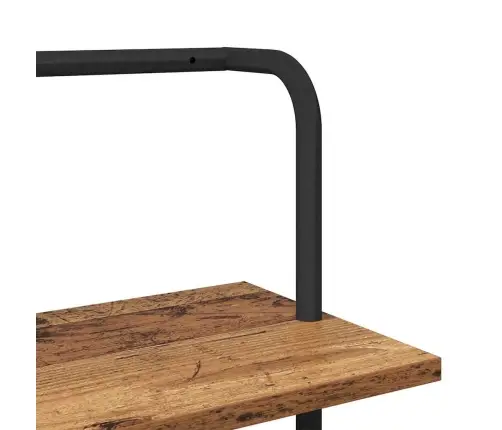 Grāmatu Plaukts Vecs Koks 60 X 24 X 168 Cm Inženierijas Koks Vidaxl