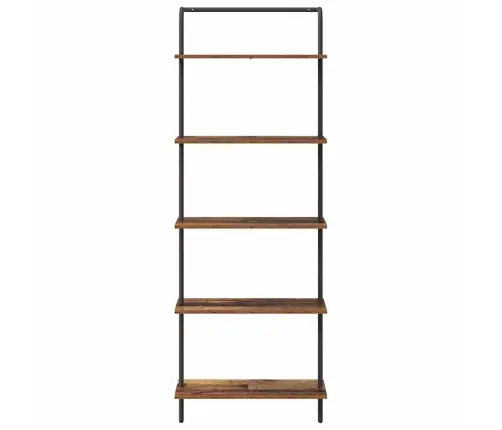 Grāmatu Plaukts Vecs Koks 60 X 24 X 168 Cm Inženierijas Koks Vidaxl