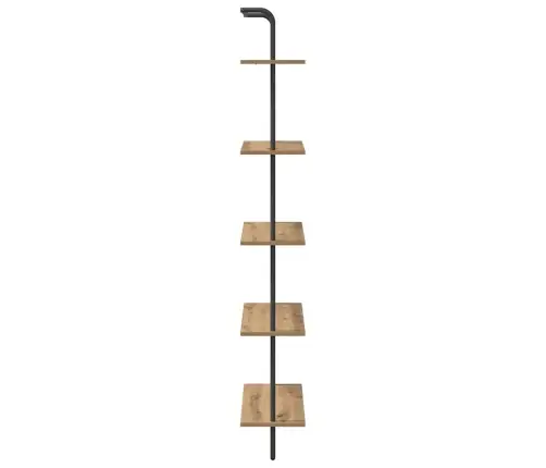 Grāmatu Plaukts Amatnieku Ozola 60 X 24 X 168 Cm Vidaxl
