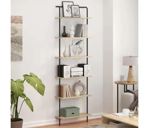 Grāmatu Plaukts Sonomas Ozola 60 X 24 X 203 Cm Vidaxl