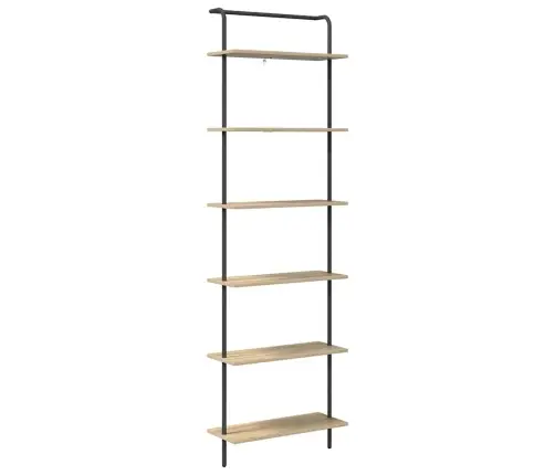 Grāmatu Plaukts Sonomas Ozola 60 X 24 X 203 Cm Vidaxl