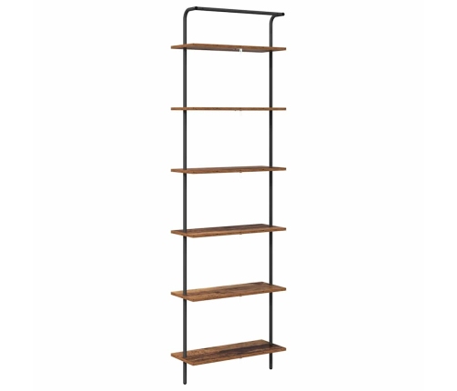 Raamatukapp Vana Puit 60 X 24 X 203 Cm Tehispuit