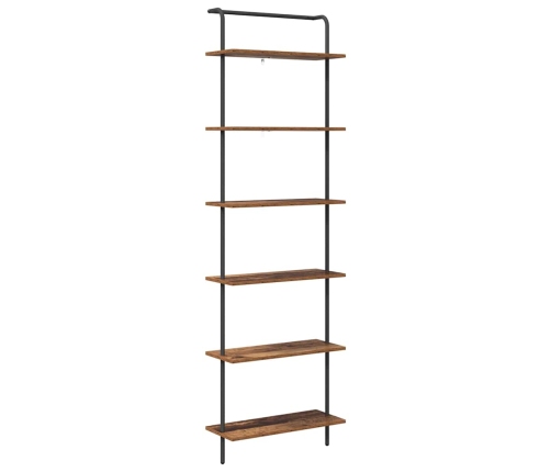 Raamatukapp Vana Puit 60 X 24 X 203 Cm Tehispuit
