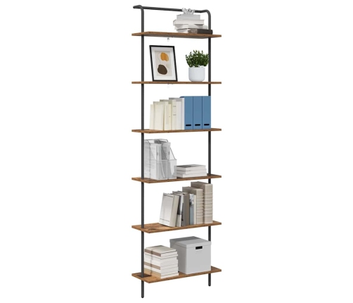 Raamatukapp Vana Puit 60 X 24 X 203 Cm Tehispuit