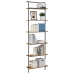 Raamatukapp Vana Puit 60 X 24 X 203 Cm Tehispuit